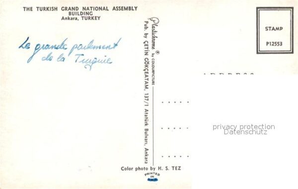 Ankara Turkish Grand National Assembly – Bild 2