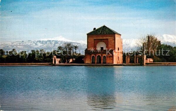 Marrakech Marrakesch Pavillon et bassin de la Menara