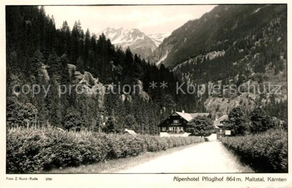 Maltatal Kaernten Alpenhotel Pfl?glhof