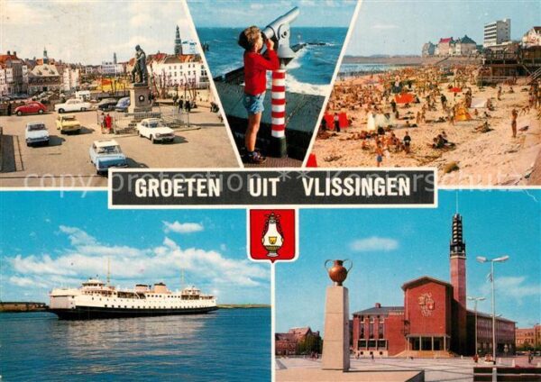 Vlissingen Strand Fernrohr