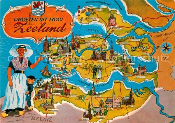 Zeeland Lageplan