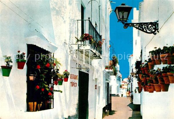 Marbella Andalucia Calle tipica