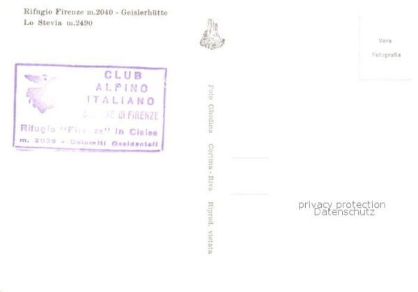Rifugio Firenze Geislerh?tte Stevio – Bild 2