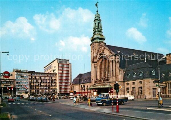LUXEMBOURG  Luxemburg Zentralbahnhof