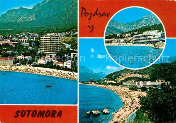 Sutomore Dalmatien Strand