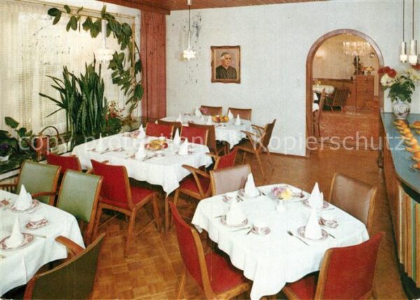 Bad  W?rishofen Kurpension Peter Speisesaal