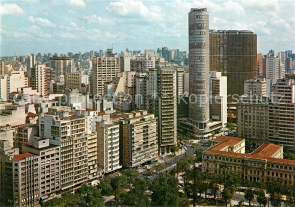 S?o Paulo Fliegeraufnahme Skyline