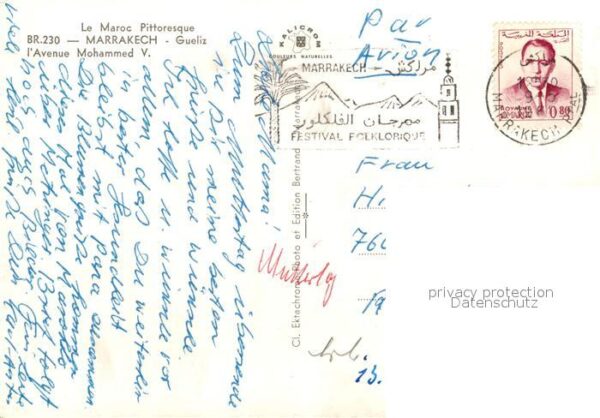 Marrakech Marrakesch Avenue Mohammed V. – Bild 2