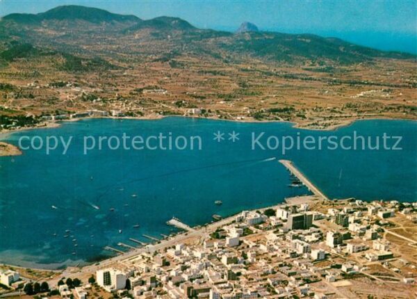 San Antonio Ibiza Fliegeraufnahme Bay