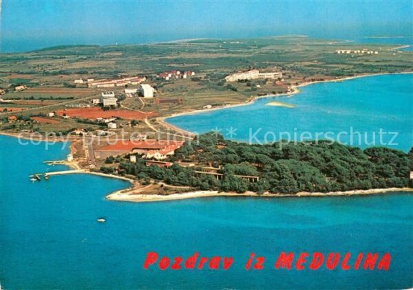 Medulin Fliegeraufnahme Hoteli Mutila Medulin B