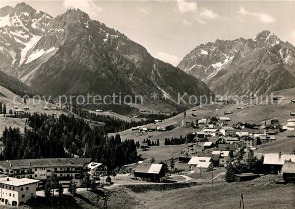 Kleinwalsertal Hirschegg mit Elfer Zw?lfer und Widders