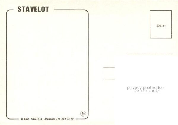 Stavelot Liege Br?cke Fachwerk – Bild 2