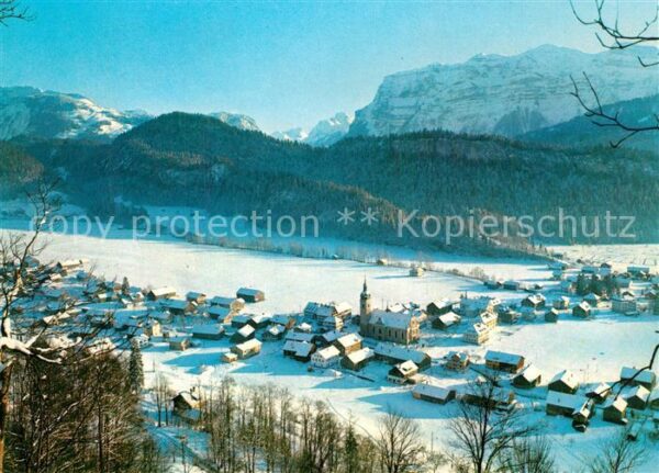 Bezau Vorarlberg gegen Kanisfluh im Bregenzerwald