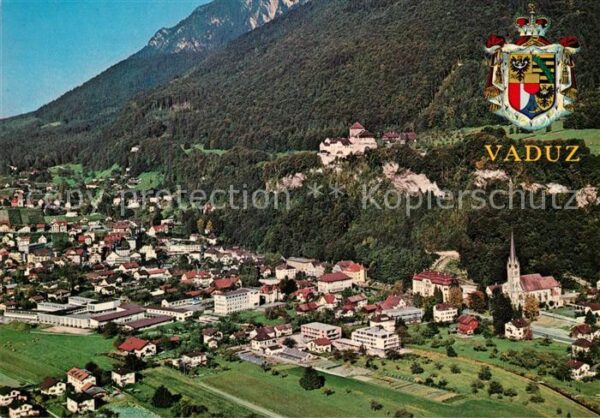 Vaduz Fliegeraufnahme