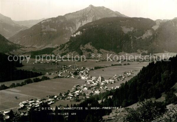Bezau Vorarlberg Fliegeraufnahme Hoch-Freschen
