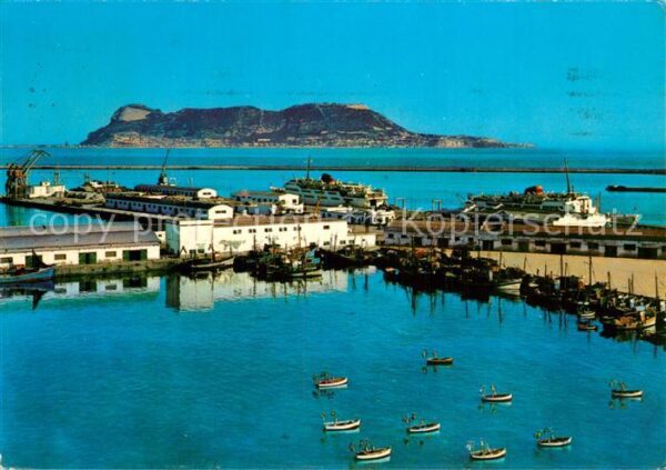 Algeciras Puerto Fliegeraufnahme Gibraltar
