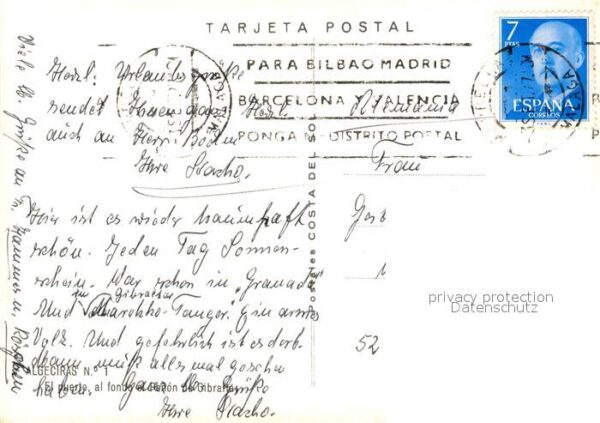 Algeciras Puerto Fliegeraufnahme Gibraltar – Bild 2