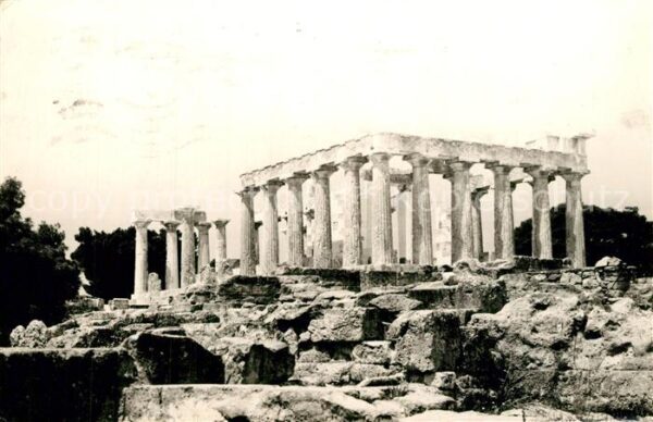 Egina Aegina Temple d_Afea Tempel Ruinen Antike Stät