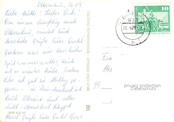 Olbernhau Erzgebirge Anton Günther Stein Gedenkstein Grüntha – Bild 2