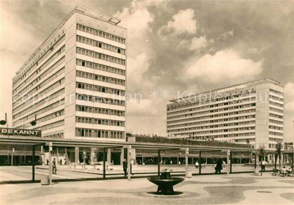 Dresden Prager Strasse Hochhäuser