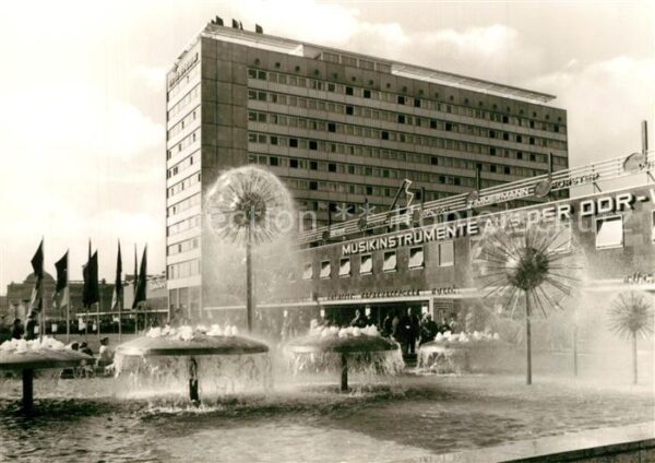 Dresden Interhotel Bastei Prager Strasse Wasser