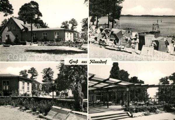 Klausdorf Mellensee Gaststätte Terrasse Badestrand