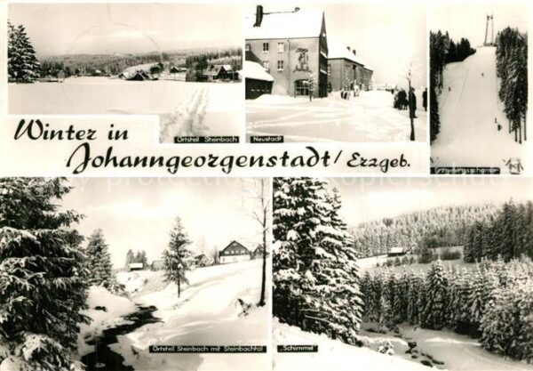 Johanngeorgenstadt Landschaftspanorama Erzgebirge OT Stein
