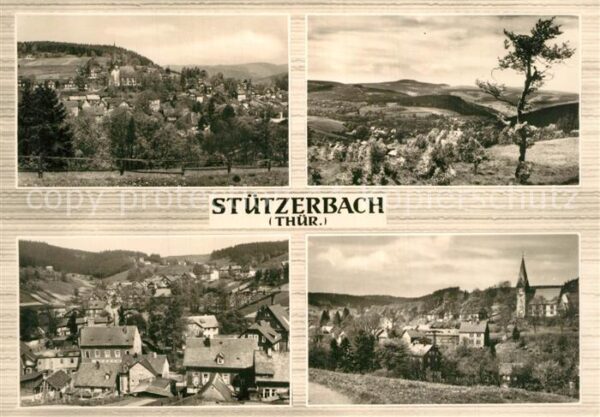 Stuetzerbach Teilansichten Landschaftspanorama