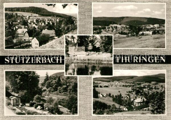 Stuetzerbach Teilansichten Landschaftspanorama