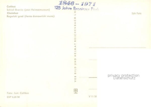 Cottbus Schloss Branitz jetzt Heimatmuseum Teic – Bild 2