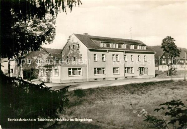 Holzhau Rechenberg-Bienenmuehle Erzgebir Betriebsferienheim Teichhaus
