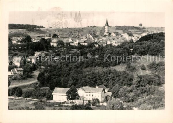 Buergel Thueringen Panorama