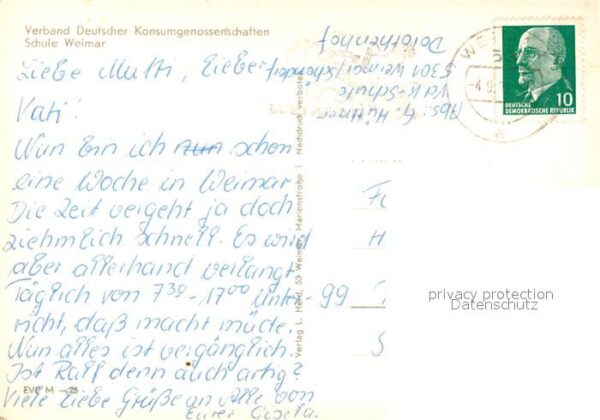 Weimar Thueringen Verband Deutsche Konsumgenossenschaften – Bild 2