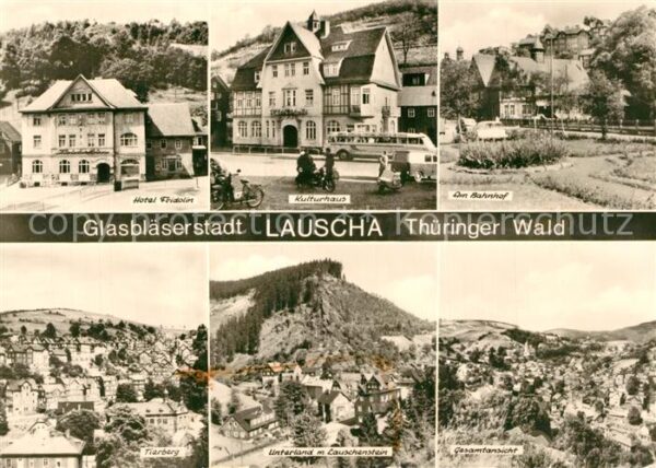 Lauscha Glasbläserstadt Hotel Kulturhaus Bahnho