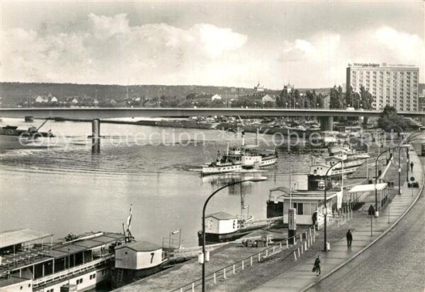 Dresden Terrassenufer mit Dr-Friedrichs-Brücke