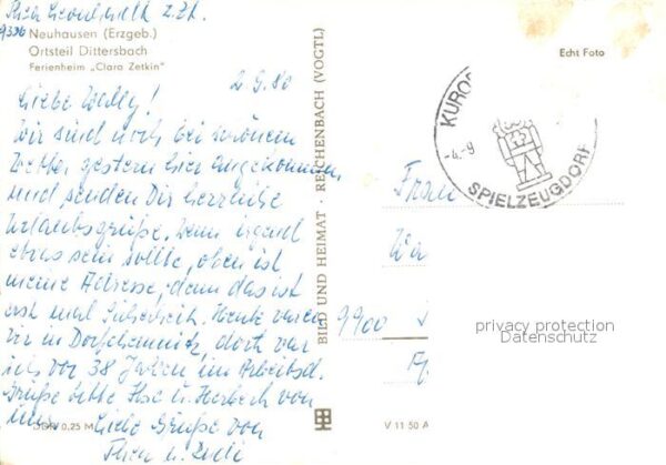 Dittersbach Erzgebirge Ferienheim Clara Zetkin – Bild 2