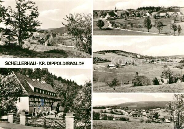 Schellerhau Teilansichten Kur- und Erholungsort Fer