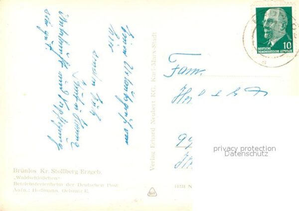 Bruenlos Erzgebirge Waldschlösschen Betriebsferienheim der – Bild 2