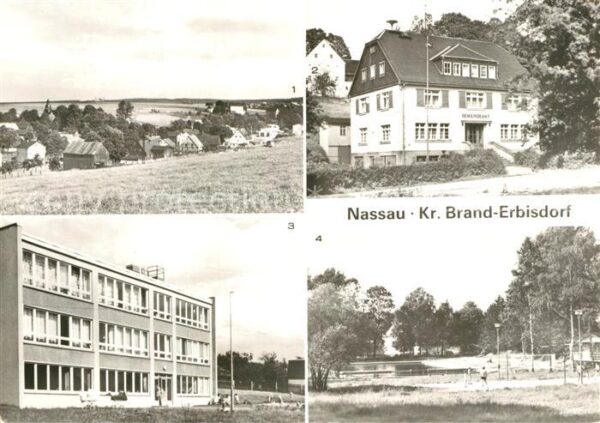 Nassau Brand-Erbisdorf Teilansicht Rat der Gemeinde Kindergart