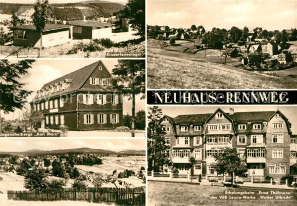 Neuhaus Rennweg Kinderferienlager Jugendherberge Karl M