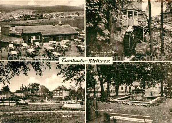 Tambach-Dietharz VEM Naherholungszentrum Mühlenrad Kurpa