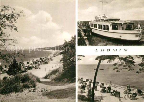 Lubmin Ostseebad Badestrand Fähre