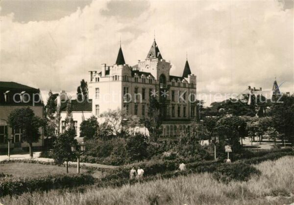 Zinnowitz Ostseebad IG Wismut Erholungsheim Klement Gottwal