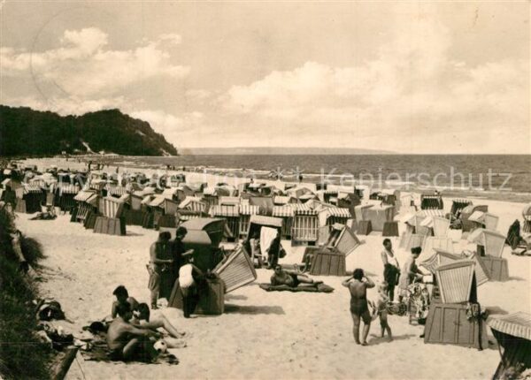 Baabe Ostseebad Ruegen Strand
