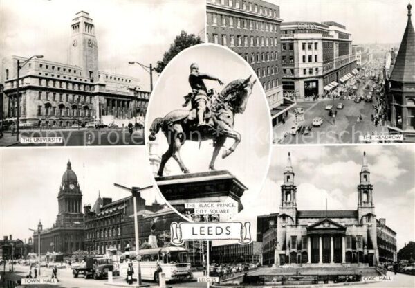 Leeds Maidstone The University The Headrow Town Hall Lo