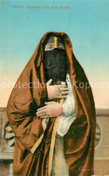 Caire Kairo Costume of an Arab woman