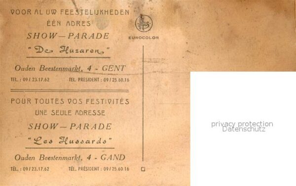Gent Gand Flandre Show Parade De Huzaren – Bild 2