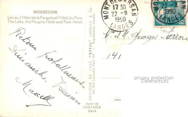 Hossegor Soorts Landes Lac Hôtel de la Pergola Hôtel du Parc – Bild 2