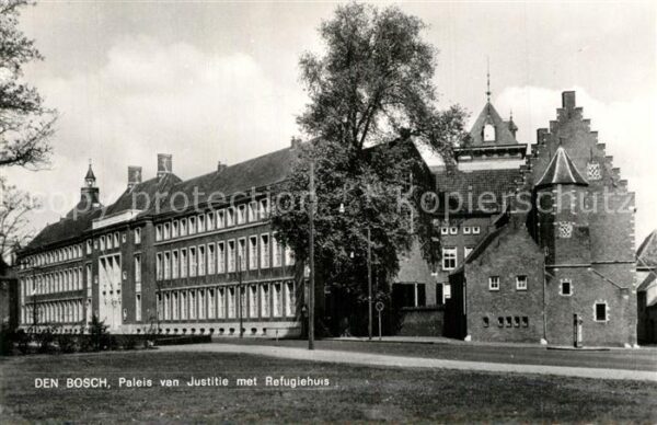 Den Bosch Paleis van Justitie met Refugiehuis