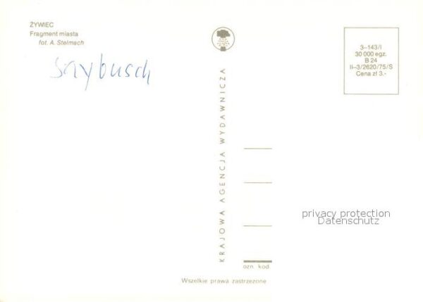 Zywiec Fragment miasta – Bild 2